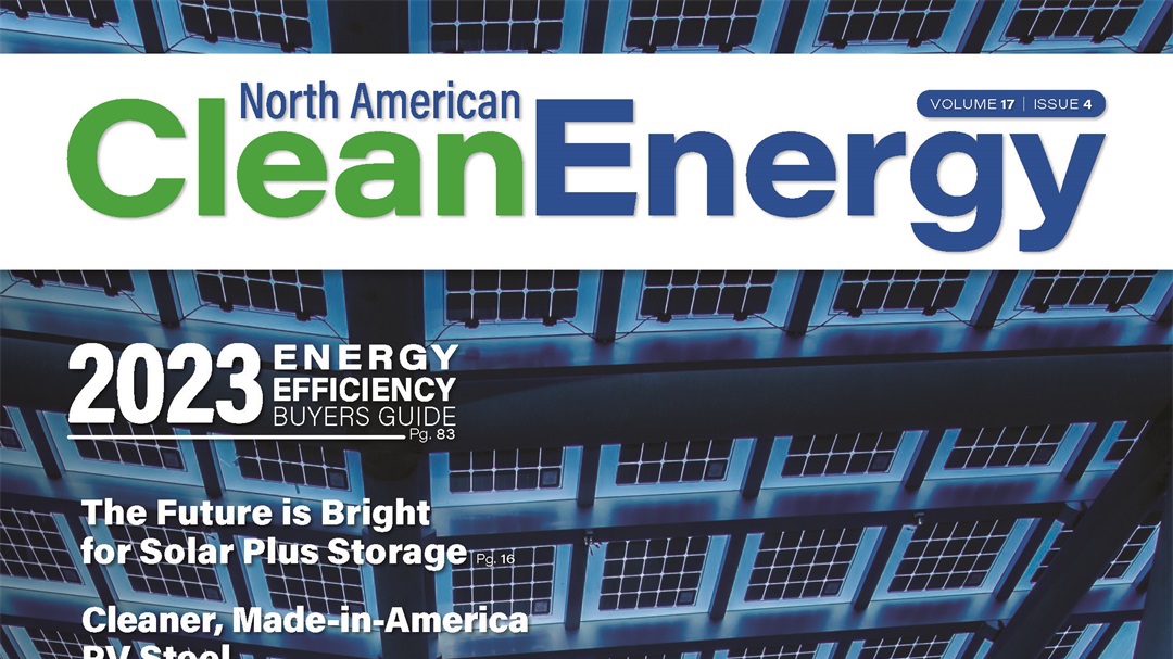 De 8 kW-residentiële omvormer van PhG is te zien in North America Clean Energy Magazine juli augustus 2023